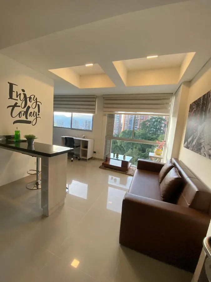 Apartamento Apartasuite Moderna - En El Corazon Del Poblado Medellín Colombia